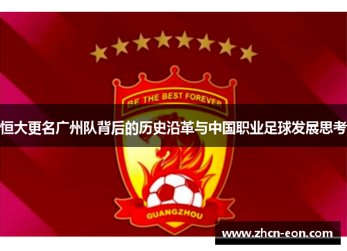 恒大更名广州队背后的历史沿革与中国职业足球发展思考